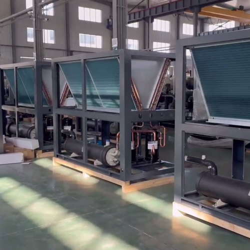 Air-cooled Chiller under Fabrication