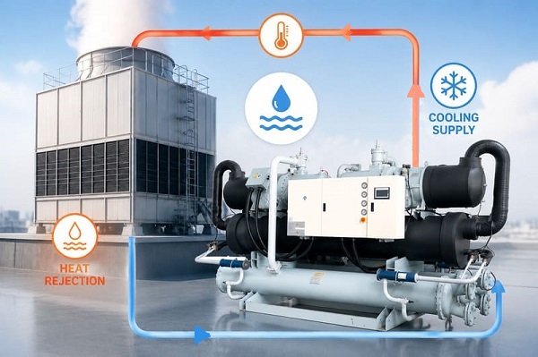 Cooling towers and chillers system overview cooling towers and chillers working together in an industrial cooling system