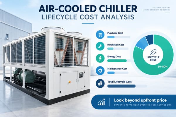 Air-cooled chiller lifecycle cost analysis new air-cooled chiller lifecycle cost evaluation