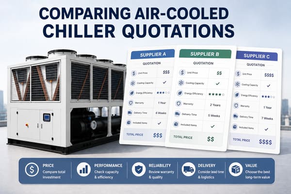 Comparing air-cooled chiller quotations comparing air-cooled chiller cost quotations