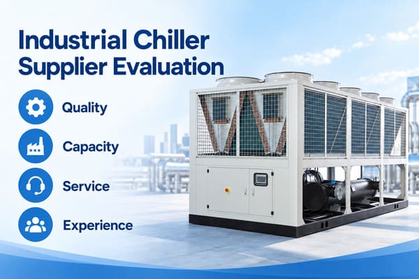 supplier evaluation for screw and scroll compressor chillers