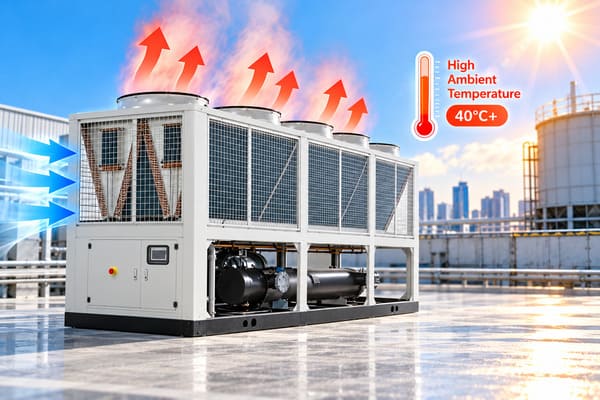 cons and limitations of air-cooled chillers