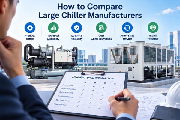 largest chiller manufacturers by global HVAC and industrial experience