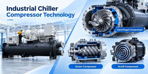 centrifugal chiller and screw chiller compressor technology