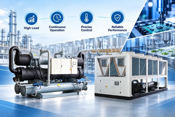 largest chiller manufacturers for industrial process cooling