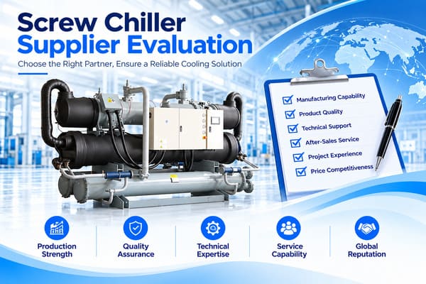 Screw chiller supplier evaluation screw chiller supplier evaluation and total cost of ownership