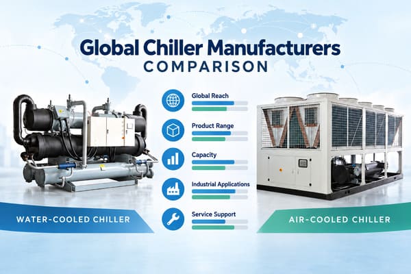 largest chiller manufacturers comparison for industrial cooling